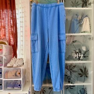 American eagle cargo sweatpants